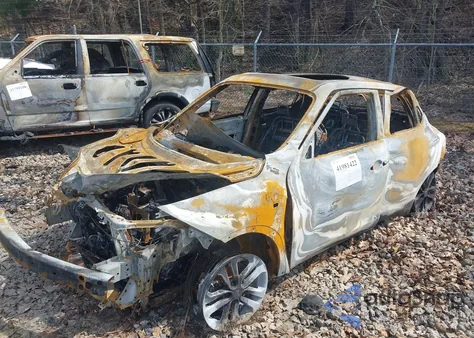 2012 Nissan Juke Sl из США, поврежденный, VIN JN8AF5MV0CT125528